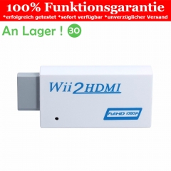 Wii auf HDMI Adapter Konverter Stick Upskaler auf 720p und 1080p Full HD TV