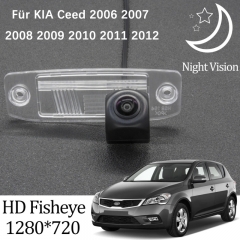 HD 1280*720 Fisheye IP68 Waterproof Rear View Camera For Kia Ceed 2006-2012