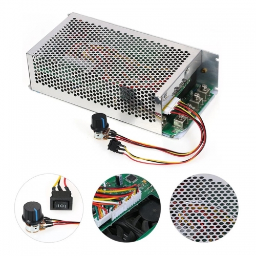 DC 10V-50V 5000W 200A Programmierbare DC Motor Einstellbare Geschwindigkeit Controller Regler PWM Reversible Steuer