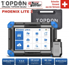 TOPDON Phoenix Lite 2 Outil de diagnostic OBD de Voiture/Codage ECU/Diagnostic de tous les systèmes de OE/Fonction guidée VAG/Contrôle Bidirectionnel