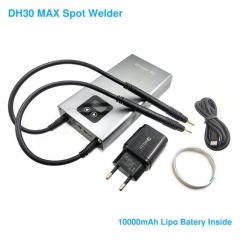 MinderRC DH30 MAX Color Screen Spot Welding Machine 10000mAh Spot Welding Machine For Cylindrical Battery U Disk Firmware Upgrade