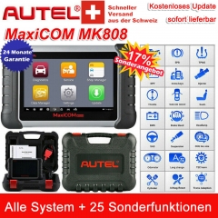 Autel MaxiCOM MK808 OBD2 Diagnosegerät mit Allen System- & Servicefunktionen inkl. Ölrückstellung, EPB, BMS, SAS, DPF, TPMS und IMMO