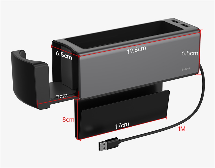 Baseus Car Seat Crevice Gaps Storage Box