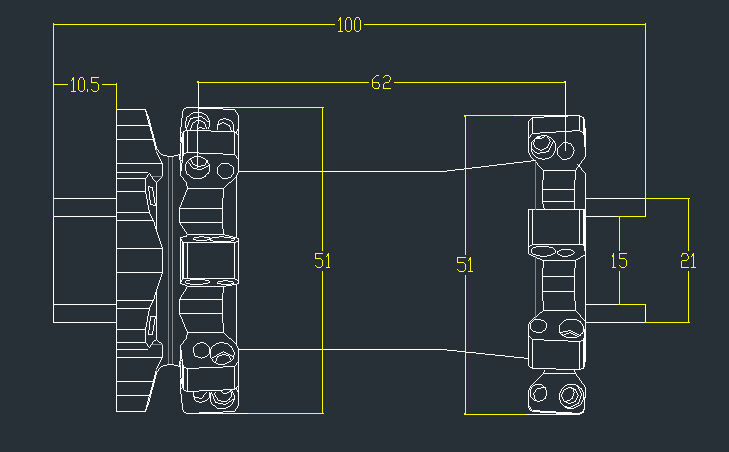 Arbre de vitesse de vélo ZTTO