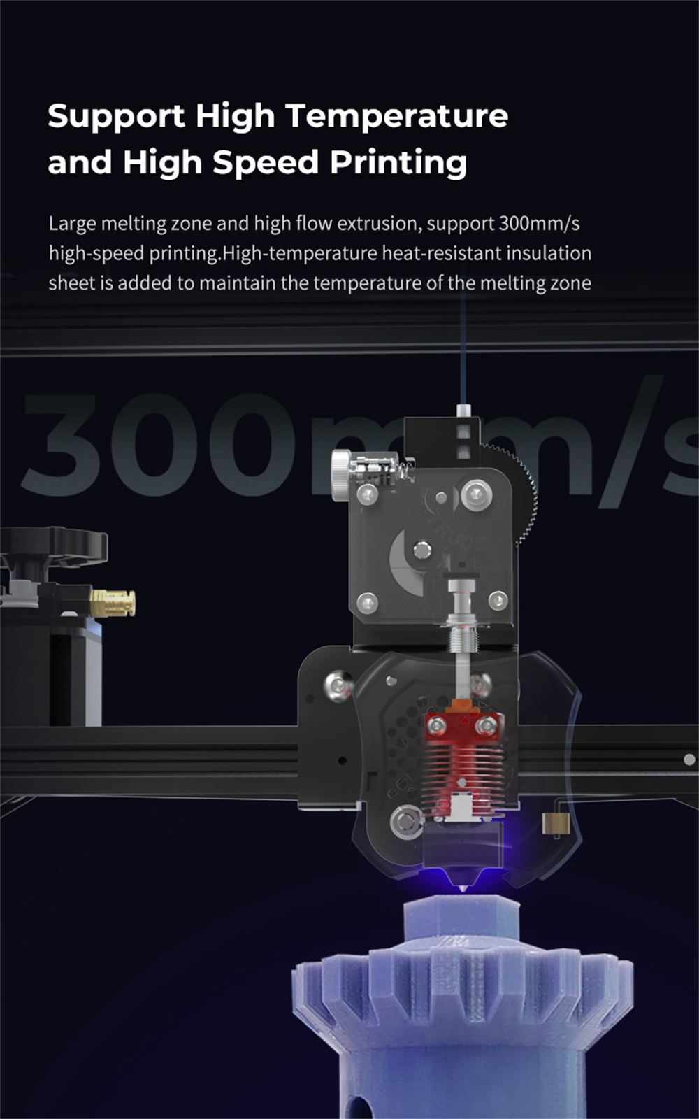 Creality new titanium extruder kit