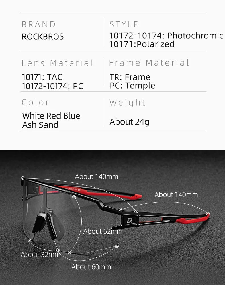 ROCKBROS Fahrradbrille