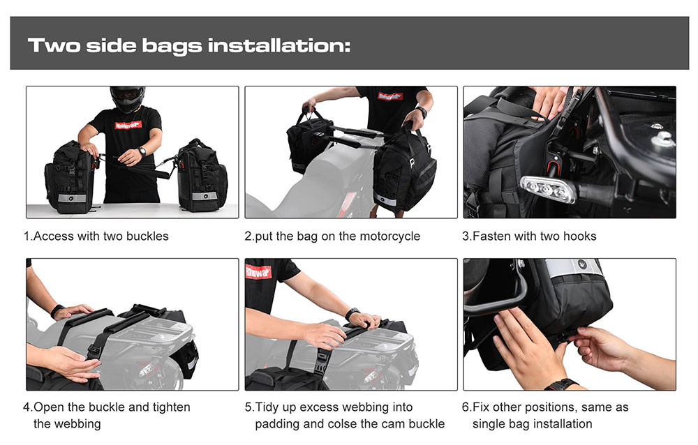 motorcycle side bag