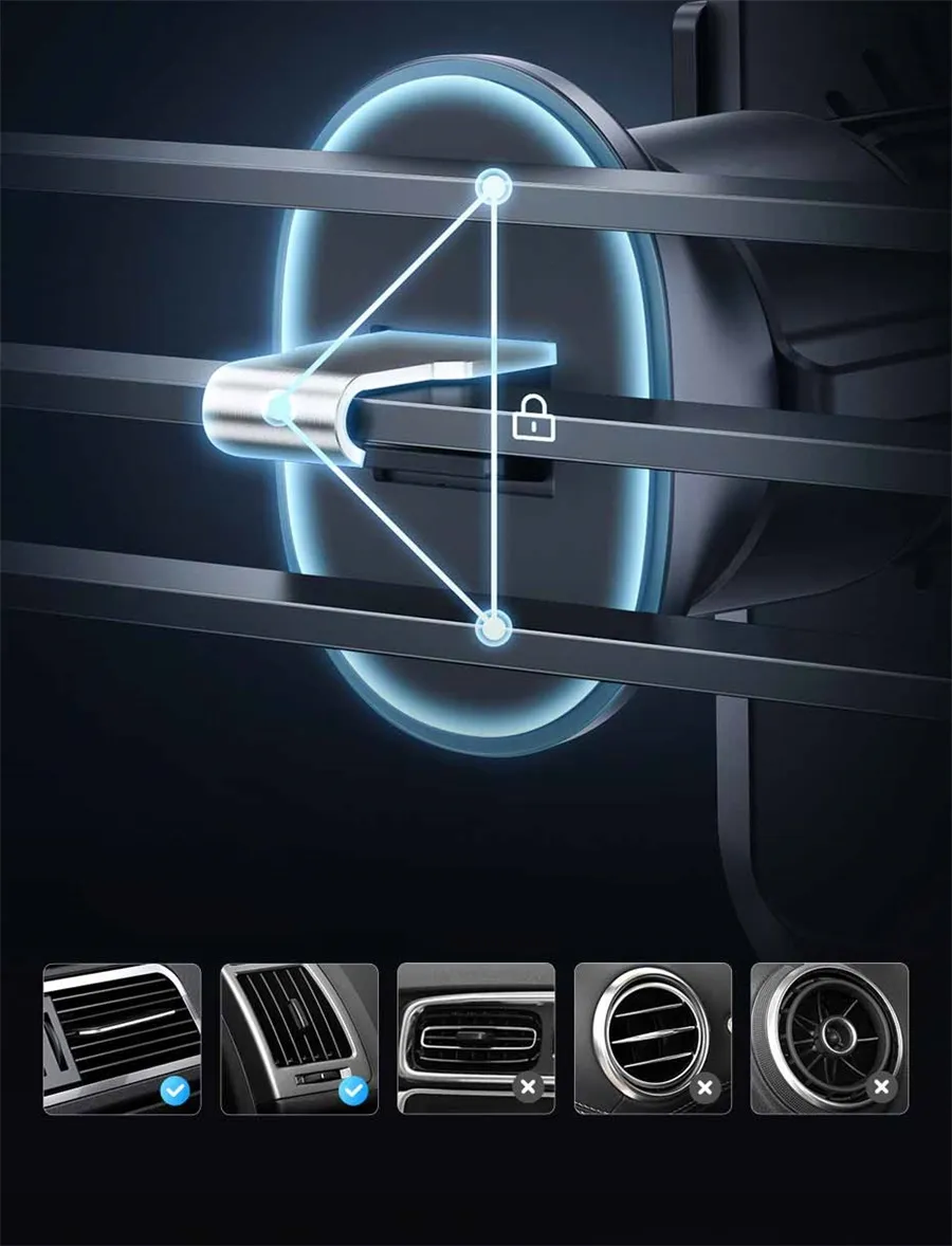 Baseus Auto QI Drahtlose Handy-ladegerät 