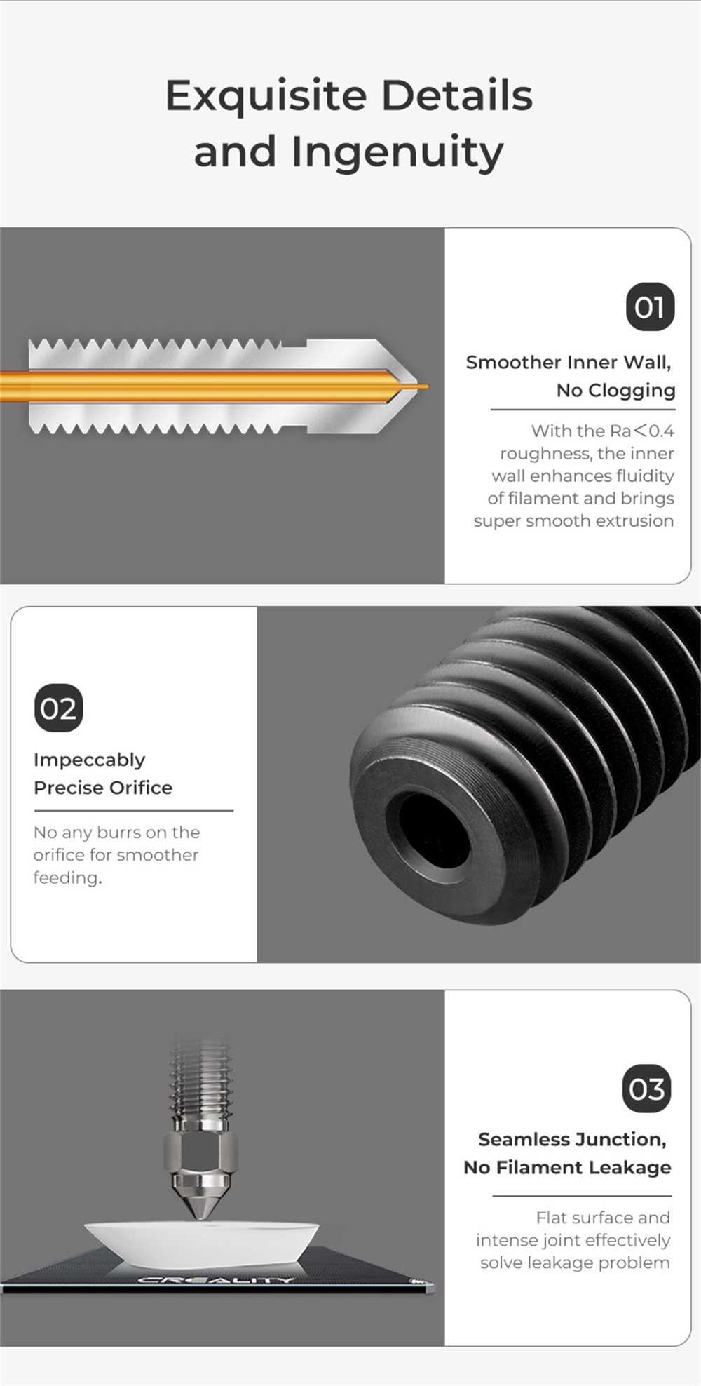 Creality K1 nozzle set