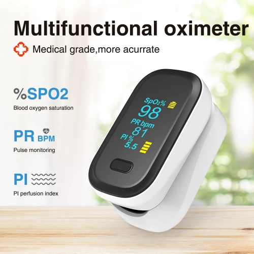Boxym médical portable doigt oxymètre de pouls sang oxygène fréquence cardiaque saturation mètre oled oxi métro de dedo saturn etro moniteur
