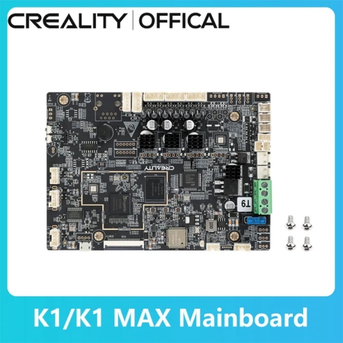 Creality carte mère officielle k1/k1 max carte mère silencieuse mise à niveau 32bit tmc2209 x2000e carte mère pièces d'imprimante 3d