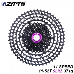 ZTTO 11s 11-52T SLR2 Cassette de vélo vtt 11 vitesses rapport large ultraléger 371g CNC pièces de VTT à roue libre pour X 1 9000