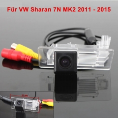 170 Degree HD CCD Night Vision Car Parking Camera Waterproof Dust-Proof Wide Angle Rear View Camera For VW Sharan 7N MK2 2011 - 2015
