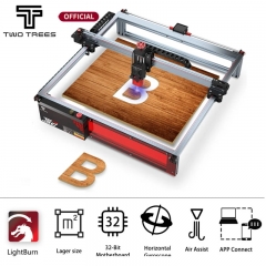 Twotrees TS2 Laser Engraver Machine Diode Laser Engraver Professional Laser Engraving Machine 10W/20W Laser Power APP Connection Auto Focus