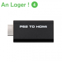 PS2 to HDMI 480i / 480p / 576i Audio Video Converter Adapter Supports all PS2 display modes