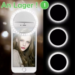 USB Charge Led Selfie Ring Light for iPhone Samsung Xiaomi