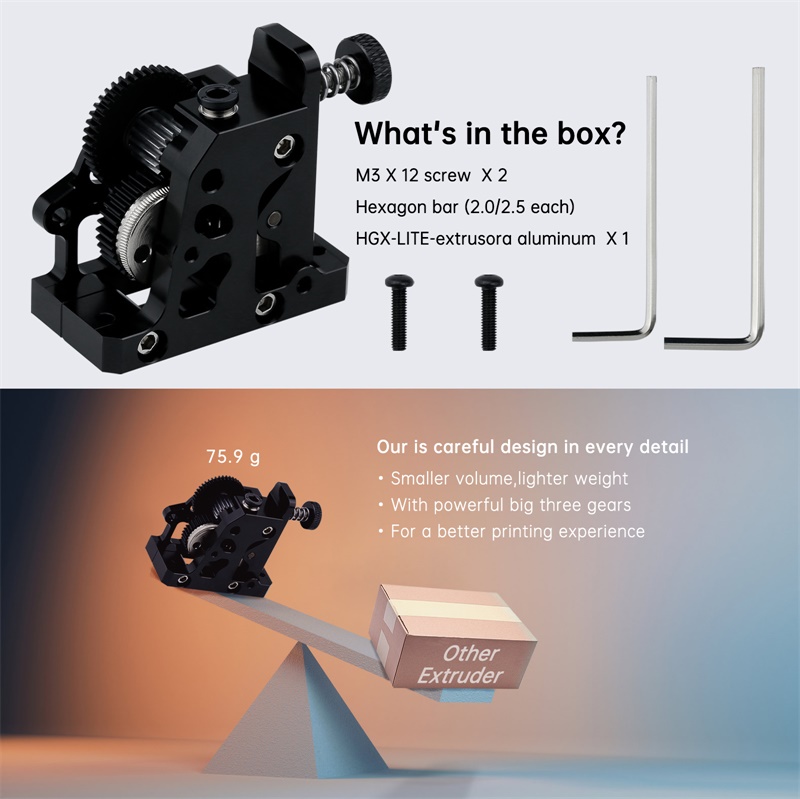 Twotrees 3d printer accessories HGX-LITE extruder