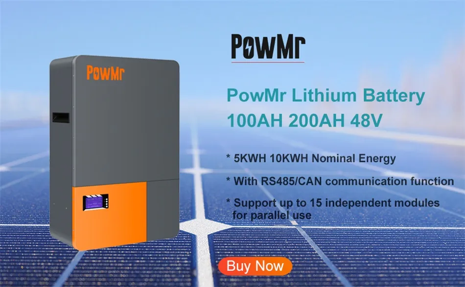 PowMr MPPT Solar Charger Controller