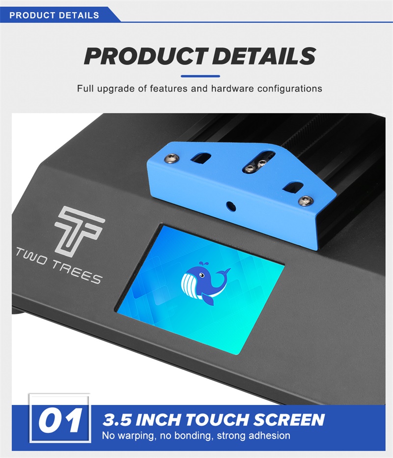 Kit d'imprimante 3D Twotrees Blu-3 V2 I3