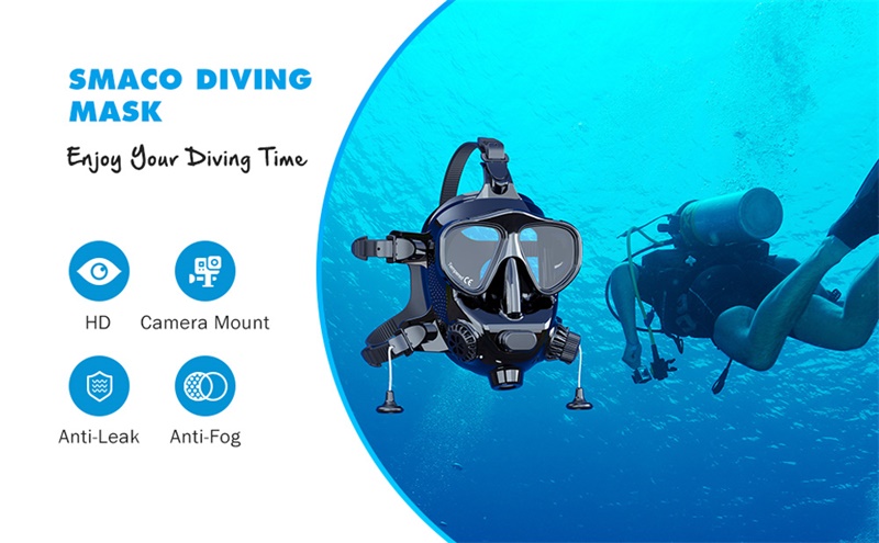 Smaco Adult Scuba Diving Mask