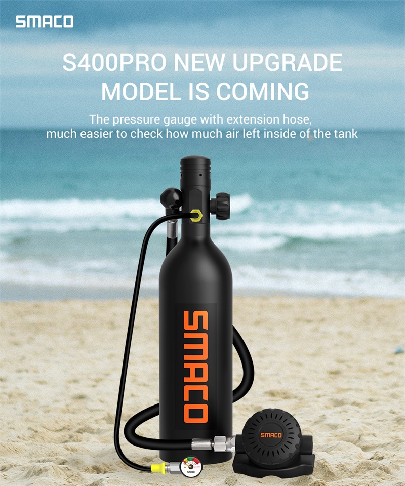 SMACO S400Pro Scuba Tauchen Tank Ausrüstung