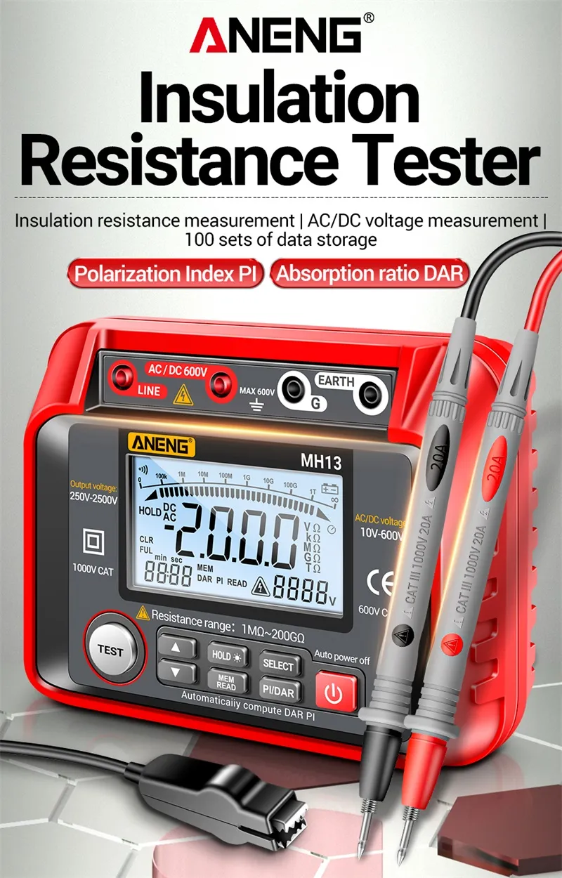 Aneng MH13 ohm tester