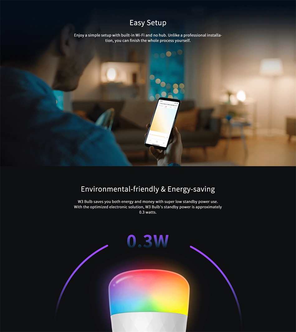 YEELIGHT Smart Led Bulb W3