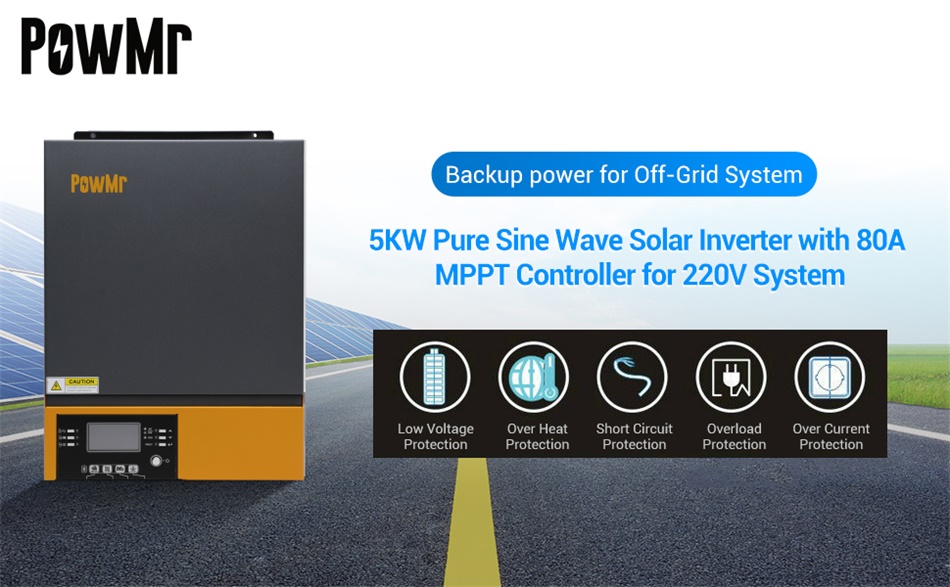 PowMr Hybrid Solar Inverter 