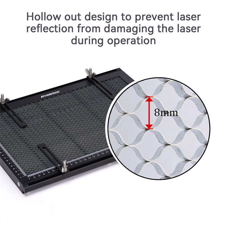 Laser Honeycomb Wabentisch