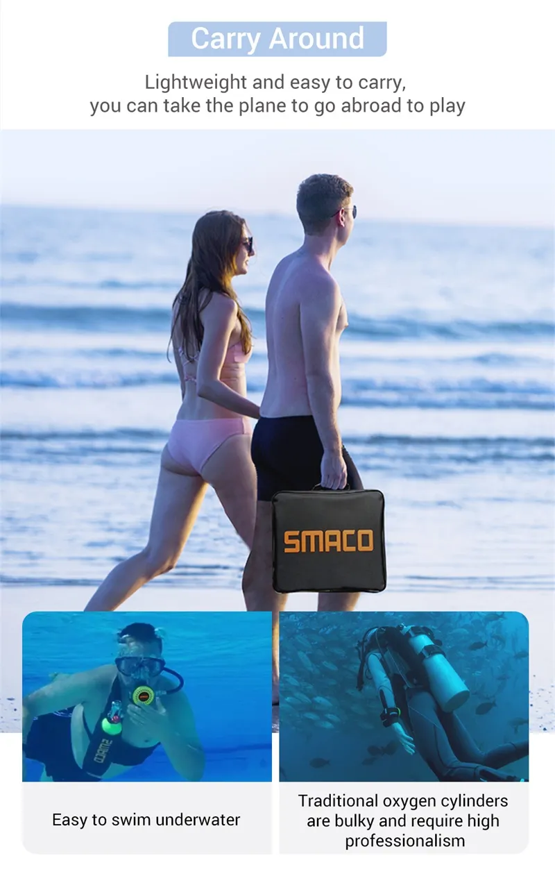 Smaco S400 Scuba Tauchen Ausrüstung