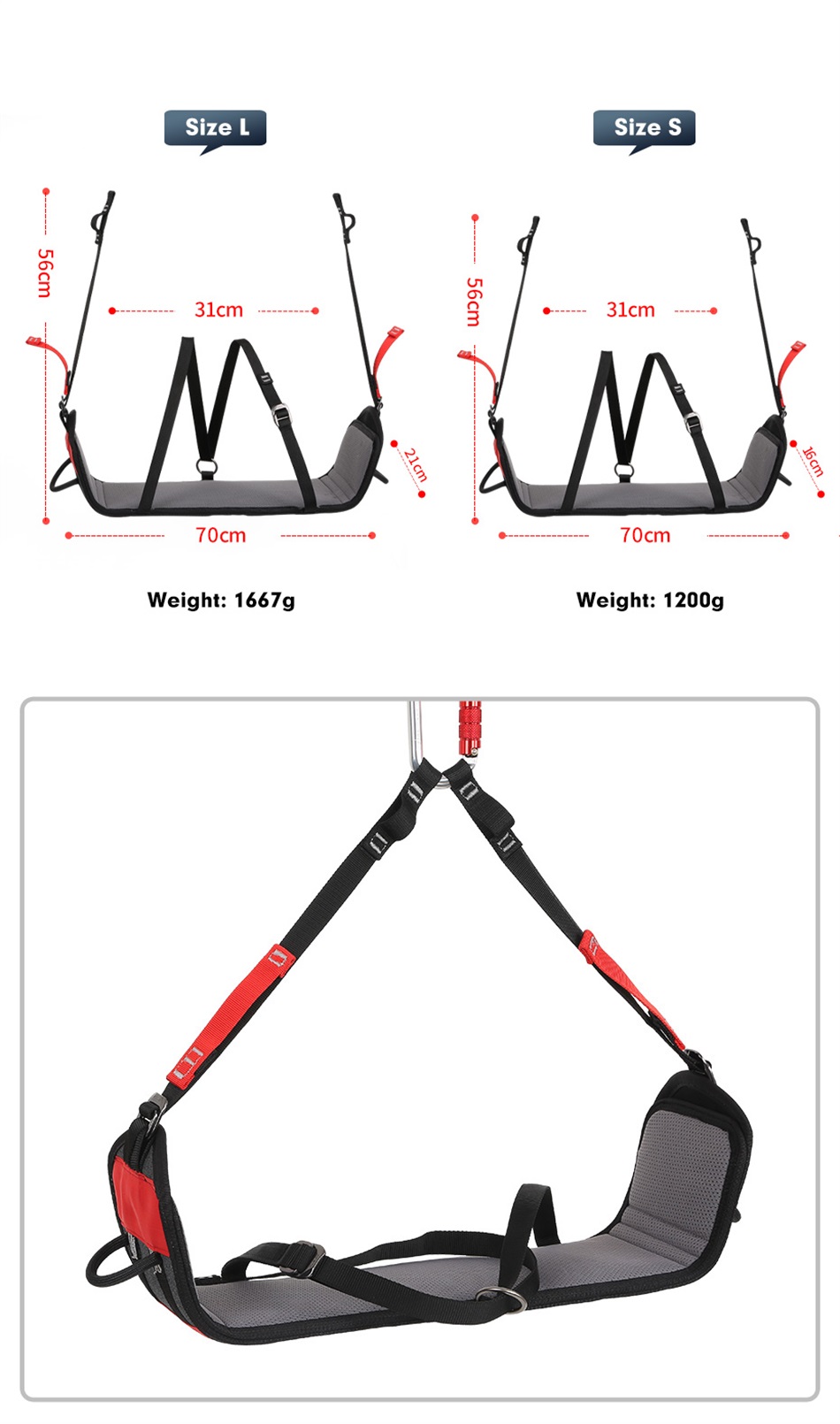 Harnais de corde de ceinture de sécurité de travail à haute altitude XINDA