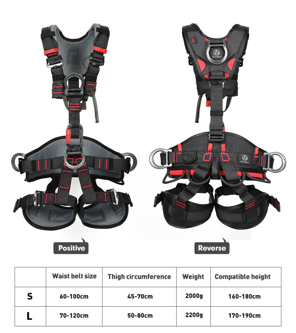 XINDA Climbing Harness Full