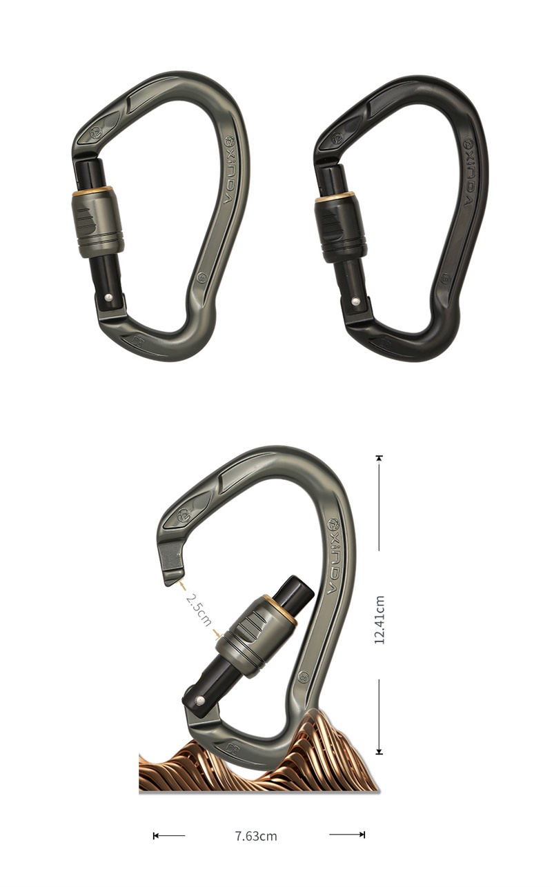 Xinda Outdoor ohr-förmigen Karabiner