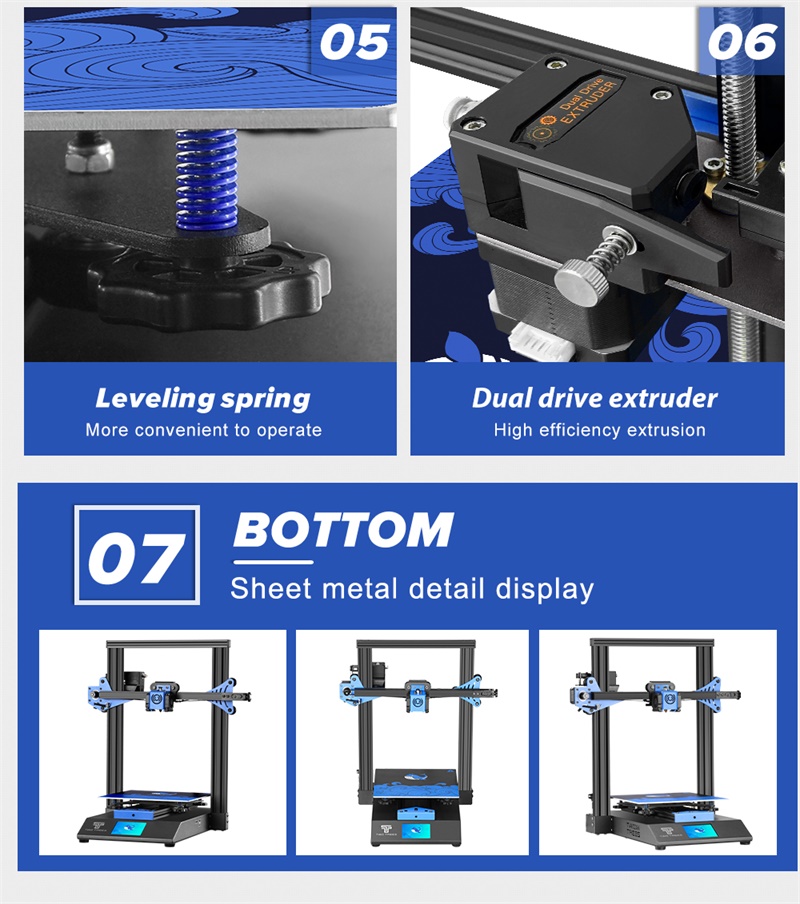 Twotrees Blu-3 V2 I3 3d Printer Kit