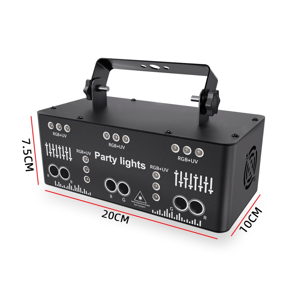 21 Hole RGB Stage Laser Light Projector