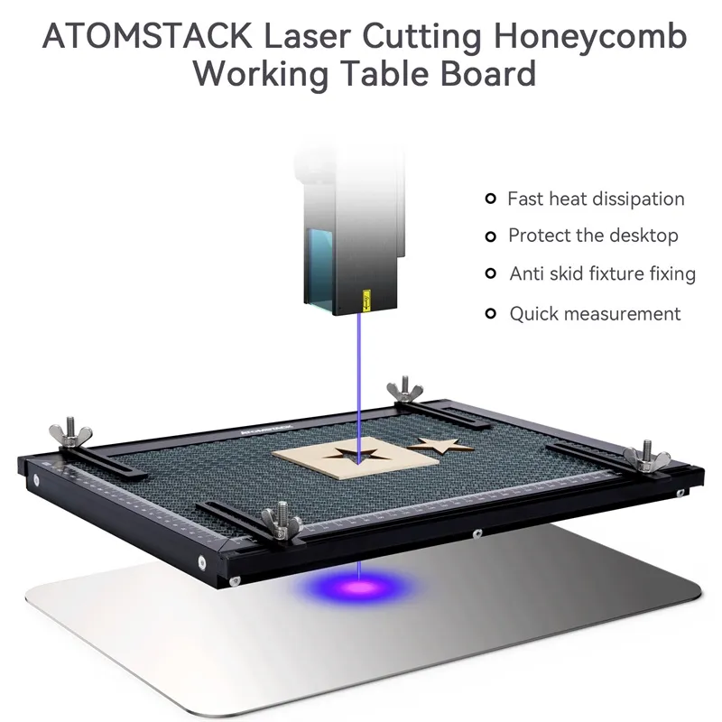 Laser Honeycomb Wabentisch