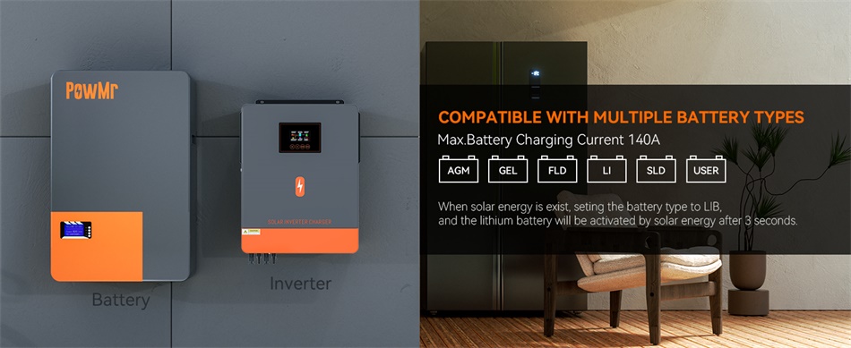 PowMr Hybrid Solar Inverter 