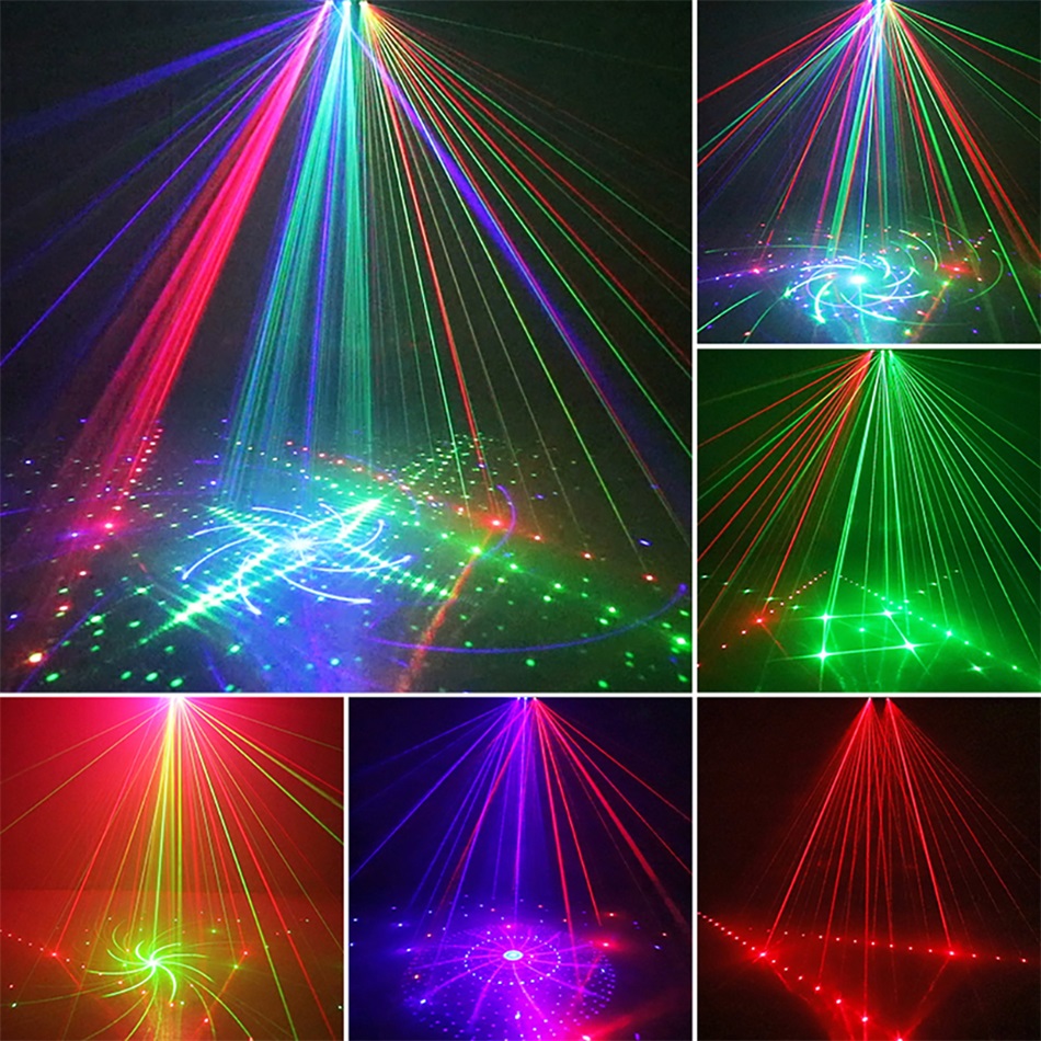 21 Hole RGB Stage Laser Light Projector