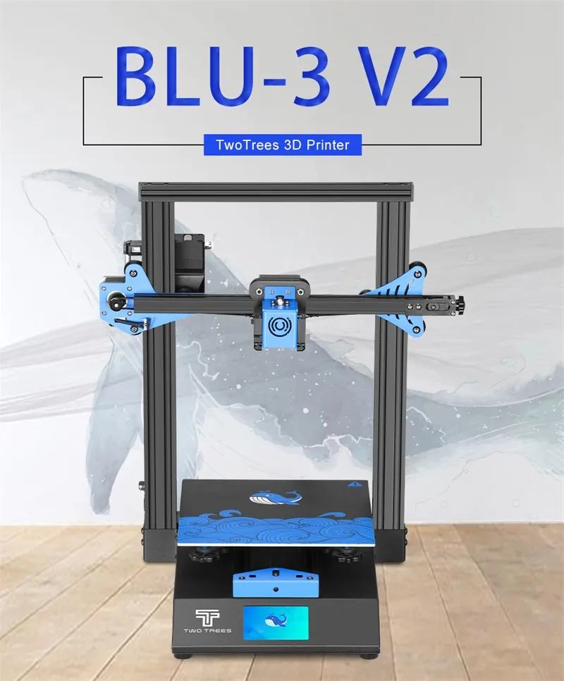 Twotrees Blu-3 V2 I3 3d Drucker Kit