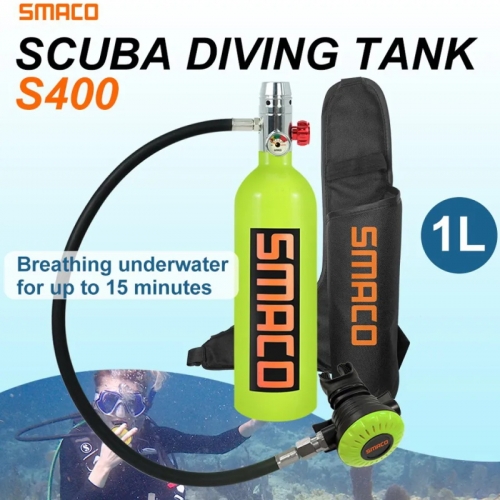 Smaco S400 équipement de plongée bouteille d'oxygène accessoires De plongée/bouteille réservoir d'oxygène plongée tuba plongée Equipo De Buceo