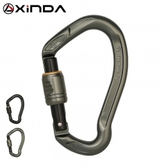 Xinda Outdoor Ear-shaped Carabiner Sliding Screw CE UIAA Climbing Product