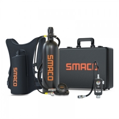 Smaco S700 2L Mini Scuba Tank Diving Oxygen Underwater Breathing kit Diving Cylinder Underwater Entertainment/Work