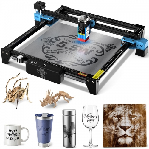 TwoTrees TTS-55 Pro / TTS-10 Pro CNC Laser Engraver Machine With Wifi Offline Control Laser Engraving Machine 450±5nm Blue Light CNC Router