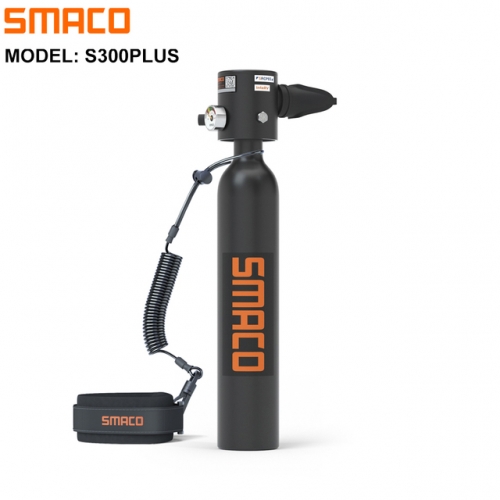 Smaco S300Plus bouteille d'oxygène de plongée Portable tuba de plongée Mini cylindre sous-marin équipement de plongée