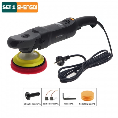 1200W Car Polisher Machine 220V Eleectric Rotary Polisher RO Double Torque Wax Machine Paint Scratch Repair Buffing Tool