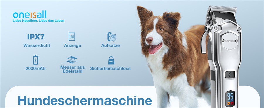 ONEISALL Hundeschermaschine