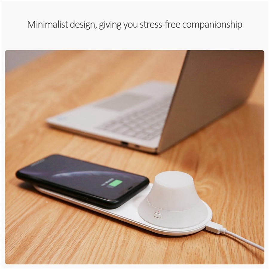 Yeelight Wireless Charger with LED Night Light