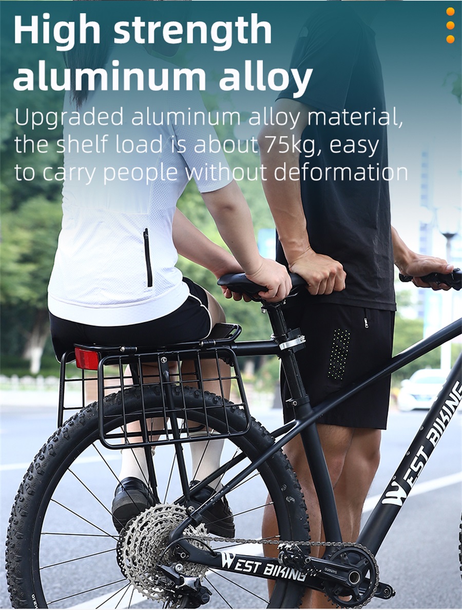 West Biking aluminum alloy bike carrier