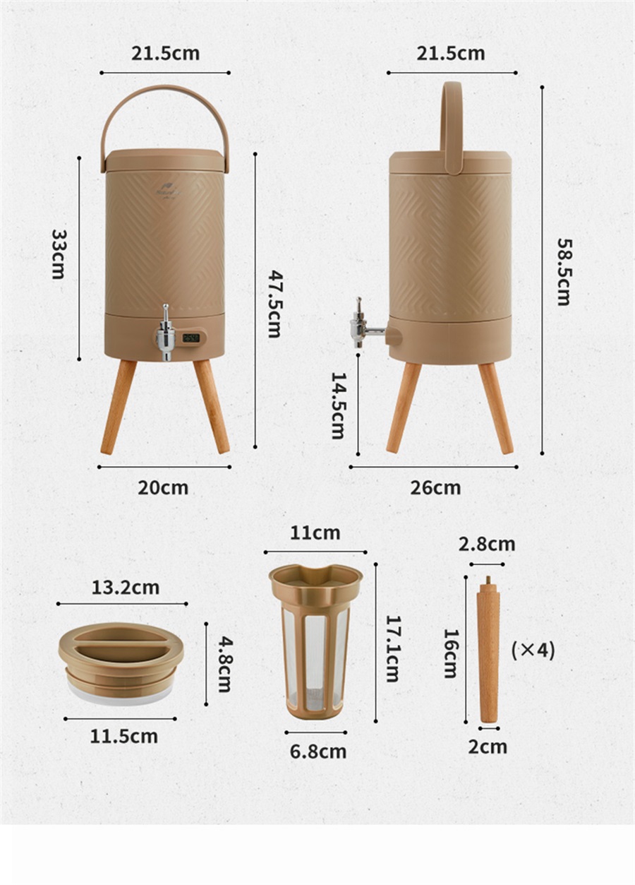 Nature hike stainless steel insulating barrel