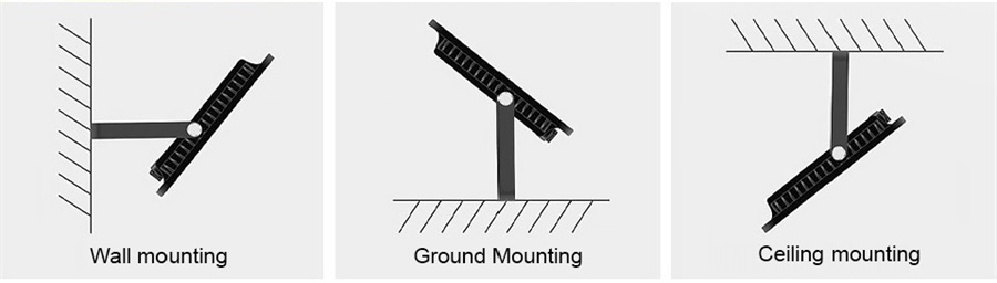 Projecteur d'éclairage extérieur RVB